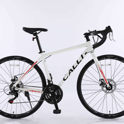 Xe đạp thể thao tay cong CALLI R2.0 Khung nhôm đi dây âm sườn, Phanh đĩa cơ, 21 tốc độ