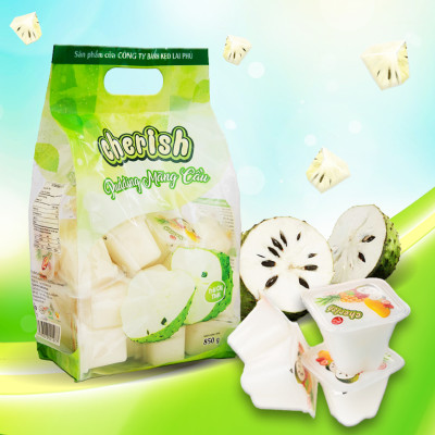Thạch Pudding Cherish Vị Mãng Cầu 850.5 G