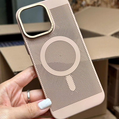 Ốp lưng lưới tản nhiệt dành cho iPhone 16 Pro , 16 Pro Max hỗ trợ sạc không dây hiệu Likgus - Hàng chính hãng