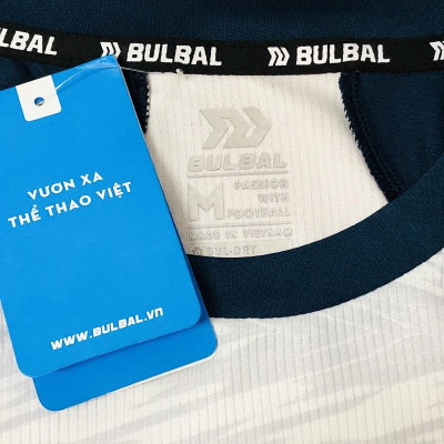 Mẫu quần áo thể thao đá bóng cao cấp Bulball City Trắng
