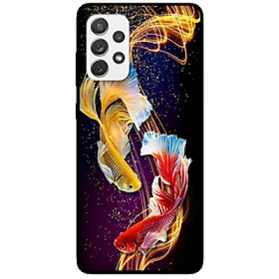 Ốp lưng dành cho Samsung A13 5G - A04s - A32 5G - A04 - A22 5G mẫu Cặp Cá Vàng Đỏ