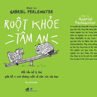 Sách - Ruột khỏe tâm an (Giáo sư Gabriel Perlemuter) (Nhã Nam Official)