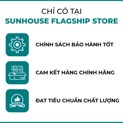 Bông Lau Nhà Microfiber Xoay 360 Độ Sunhouse KS-CO350M