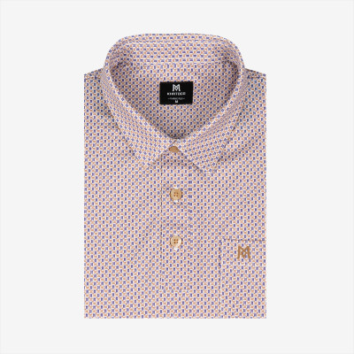 Áo thun polo nam Khatoco A2MN498R2-VNIN710-2703-N