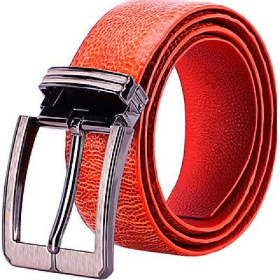 Thắt Lưng Nam Da Đà Điểu Bản Lớn Đầu Kim Huy Hoàng  HT4423 - Vàng