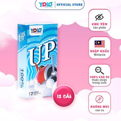 Bao cao su YOLO UP hộp 12 chiếc 