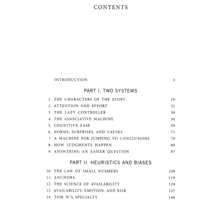 Thinking, Fast and Slow