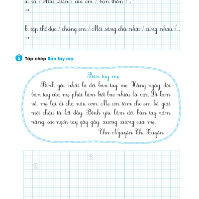 Vở Luyện Viết Chính Tả Lớp 1 - Âm - Vần - Đoạn - Chữ Hoa_MEGA