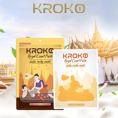 Miếng dán hỗ trợ giảm đau nhức mỏi cơ Kroko Royal Court Paste Thái Lan 5 miếng