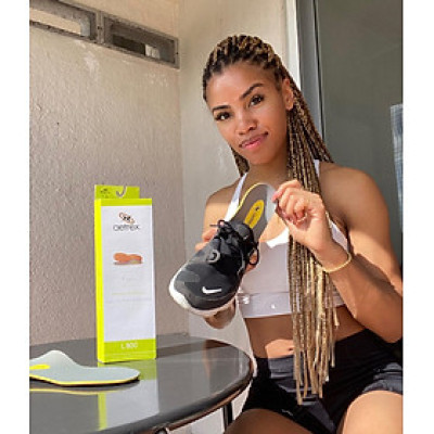 Lót giày thể thao nữ Aetrex Train Cupped/Neutral L800 - Cho chân vòm trung bình tới cao hoặc chưa xác định được kiểu vòm