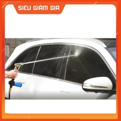 Bộ dây vòi xịt nước rửa xe, tưới cây . tăng áp 3 lần, loại 7m, 10m 206701-2 đầu đồng,cút đồng+ tặng mở chai