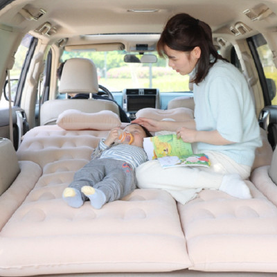 Đệm Giường Hơi Ô Tô Cao Cấp, Đệm hơi xe SUV M168 7 chỗ 175x130CM phủ 2 hàng ghế tạo giường rộng rãi