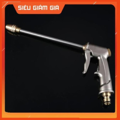 Bộ dây vòi xịt nước rửa xe, tưới cây . tăng áp 3 lần, loại 7m, 10m 206701-2 đầu đồng,cút đồng+ tặng mở chai