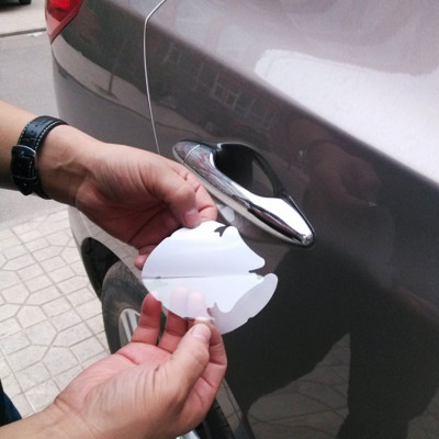 Bộ 4 miếng dán chống xước tay cửa xe ô tô 206239