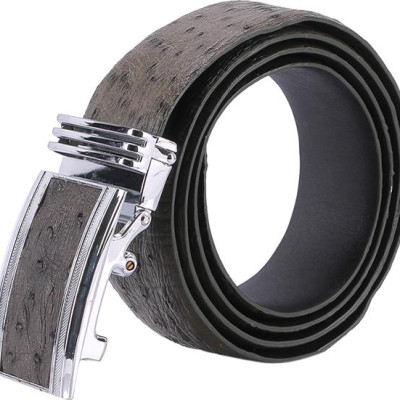 Thắt Lưng Nam Da Đà Điểu Bản Lớn Da Hột Huy Hoàng HT4437 - Xanh Rêu