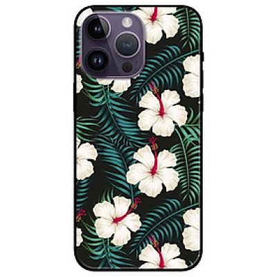 Ốp lưng dành cho Iphone 14 - Iphone 14 Plus - Iphone 14 Pro - Iphone 14 Pro Max - Hoa Trắng