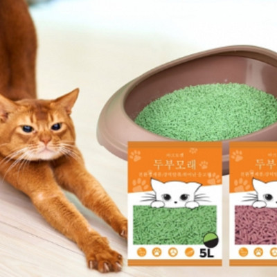 CÁT VỆ SINH ĐẬU PHỤ SIÊU THẤM ACROPET (100% ĐẬU PHỤ TỰ NHIÊN) 5L