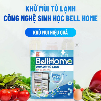 Khử Mùi Tủ Lạnh Công Nghệ Sinh Học Bell Home 50g
