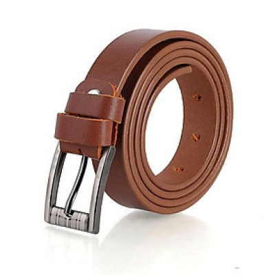 Thắt lưng nữ Huy Hoàng bát gài màu da bò HC5147