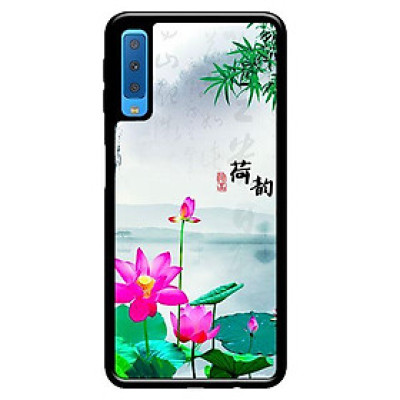 Ốp in cho Samsung Galaxy A70 Sen Hồng - Hàng chính hãng