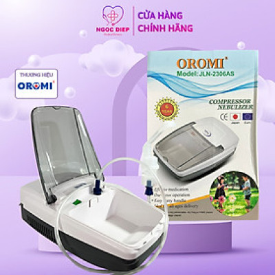 Máy xông khí dung và hút mũi 2 trong 1 OROMI JLN-2306AS - Máy xông mũi họng cho người lớn, trẻ em - Bảo hành 6 năm