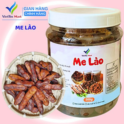 Me Lào 1 Nắng Kèm Muối Ớt Viettin Mart 500G