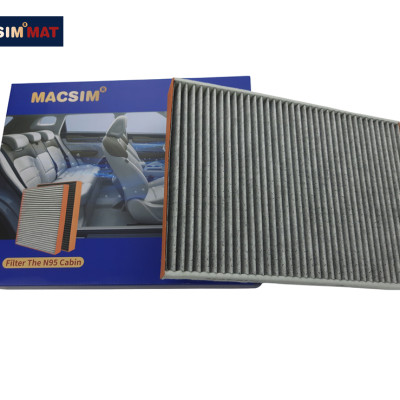 Lọc gió điều hòa cao cấp Macsim N95 xe ô tô Kia Caren 2013-2024 (mã ms24013a1)