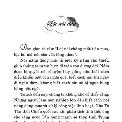 Nói Lời Bạc Được Việc Vàng (Tái Bản)