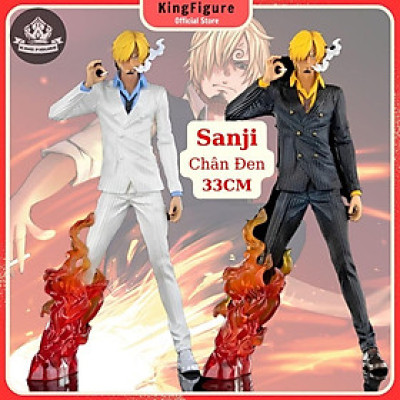 Mô Hình Sanji Chân Đen 33Cm Dáng Cao - Mô hình One Piece Cao Cấp, Figure Mô Hình Anmie One Piece Luffy Vua Hải