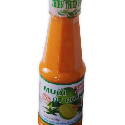 Combo 6 Muối Ớt Chanh Chai 250g Màu Đỏ Thương Hiệu Thiên Thiên Food Đặc sản Nha Trang