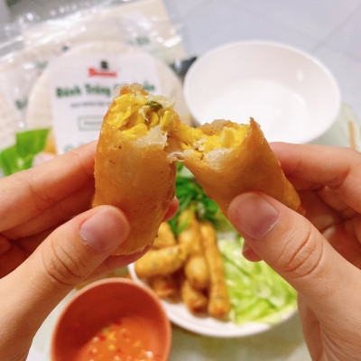 COMBO 5 Bánh tráng chả giò Shammi vuông 22cm 200g (bánh tráng cuốn chả giò, bánh đa nem xuất khẩu)