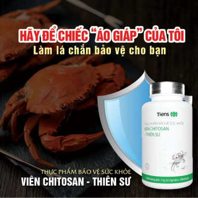 TPBVSK Viên Chitosan - Thiên Sư