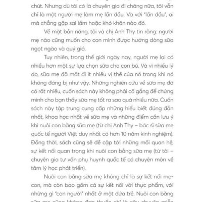 Sách - Tận hưởng hành trình nuôi con sữa mẹ (Nhã Nam HCM)