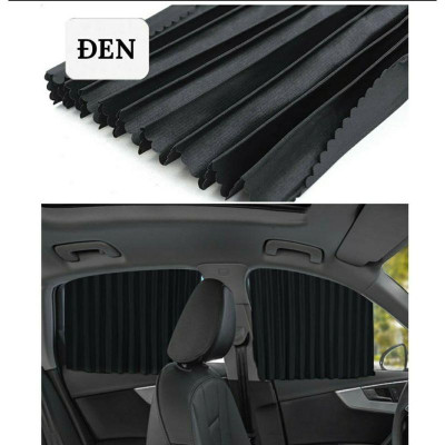 Bộ 04 rèm vải che nắng ô tô có gắn nam châm