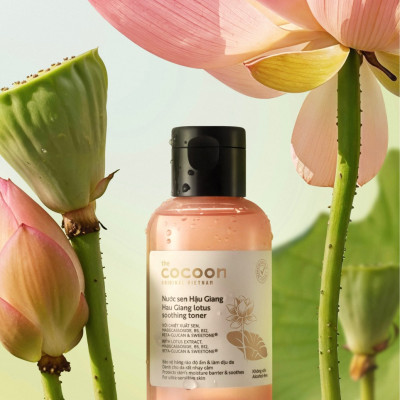 Toner nước cân bằng da SEN Hậu Giang cocoon 310ml Thuần Chay 