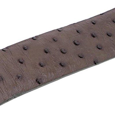 Thắt Lưng Nam Da Đà Điểu Bản Lớn Da Hột Huy Hoàng HT4437 - Xanh Rêu