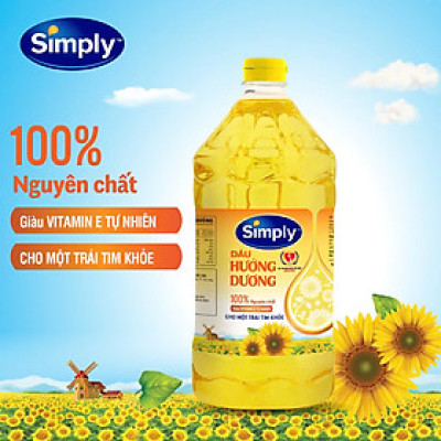 Dầu hướng dương Simply 2L