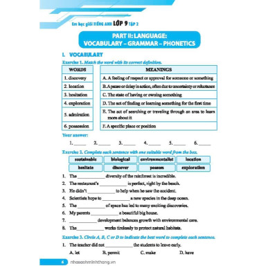 Sách - Global Success - Em Học Giỏi Tiếng Anh Lớp 9 - Có Đáp Án - Tập 2 - Minh Thắng
