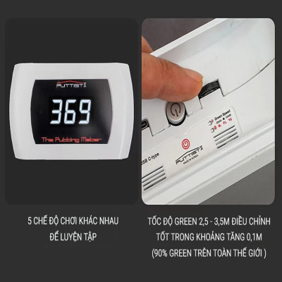 Thảm Putting Laser đo khoảng cách Puttist