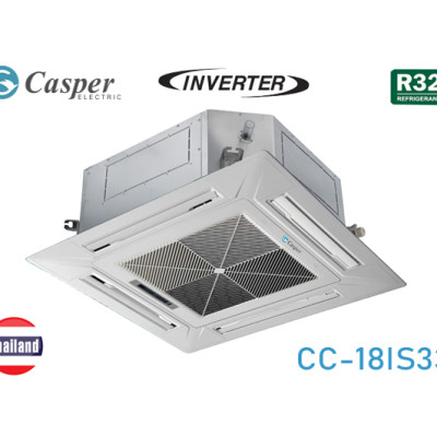 Máy lạnh âm trần Casper CC-18IS33 Cassette 1 chiều 18000BTU - Hàng chính hãng (chỉ giao HCM)