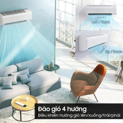 [MIỄN PHÍ VẬN CHUYỂN] Điều Hòa Samsung Inverter WindFree 12,000 BTU/h AR13CYHAAWKNSV - Hàng chính hãng