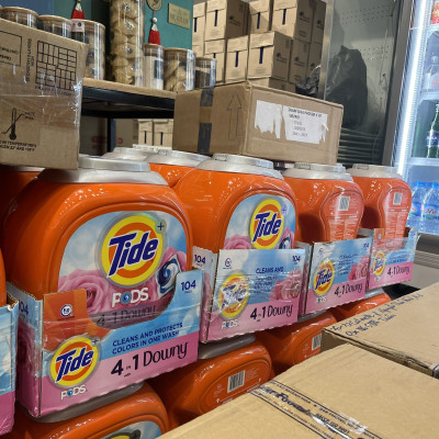 Viên Giặt Tide Pods 4in1 Downy April Fresh 104 viên 2.7kg Hàng Nhập Mỹ