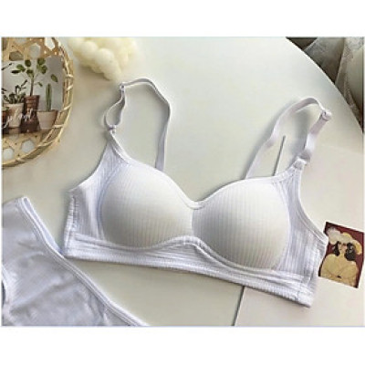Combo 2 Cái Áo lót học sinh quả tròn, không gọng, phom nhỏ mút đệm mỏng