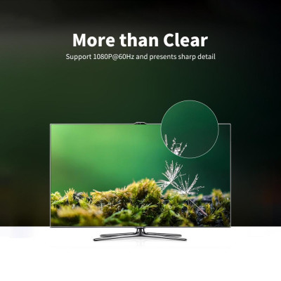  Cáp chuyển đổi Mini DP sang HD Cáp Mini Displayport HD 1080P cho giao diện Thunderbolt Cáp 1,5m / 4,92ft