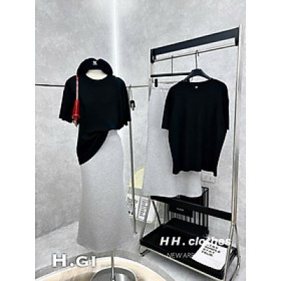 Sét chân váy Umi đuôi cá phối áo đen trơn