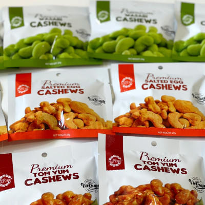 Hạt Điều Trứng Muối Only Nature 20gr / Túi Hàng Việt Nam Xuất Khẩu