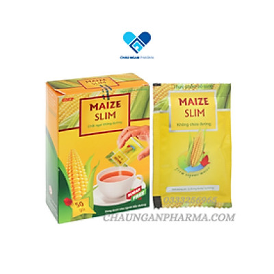Đường bắp ăn kiêng MAIZE SLIM  Mdp Usa Hộp 50 gói*3g