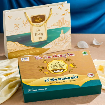 Hộp Tổ Yến Chưng Đường Phèn ( 8 Hũ/70ml)