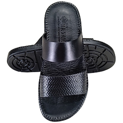 Dép Nam Quai Ngang HA NAM Da Bò Thật Cao Cấp DNA22044