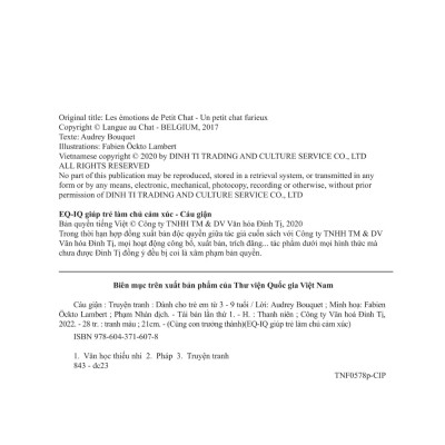 EQ-IQ giúp trẻ làm chủ cảm xúc - Cáu giận